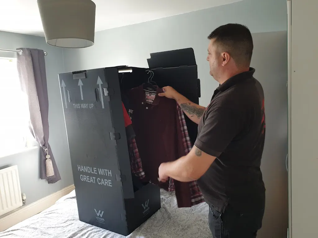 Professional packing and wardrobe box service
